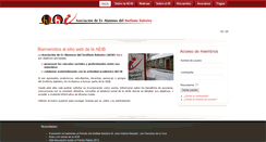 Desktop Screenshot of aeib.org.ar